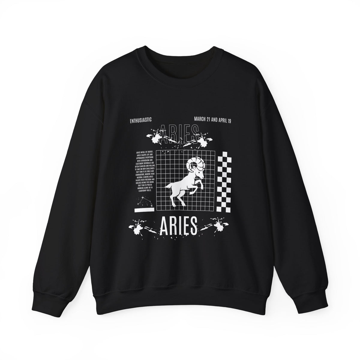 Aries Unisex Heavy Blend™ Crewneck Sweatshirt