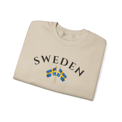 Sweden Unisex Sweatshirt, Scandinavian Style Jumper, Swedish Gift, Nordic