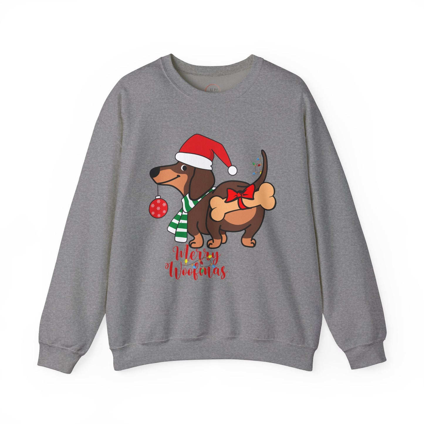 Christmas Dog Crewneck Sweatshirt