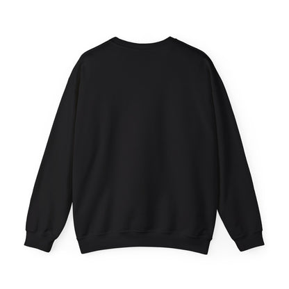 Crewneck Sweatshirt with Vintage Crest Emblem — Classic Preppy Logo Pullover