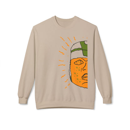 Cozy Crewneck Sweatshirt, Unique Gift for Art Lovers, Unisex Fall Fashion Essential, Softstyle Fleece Pullover, Everyday Wear