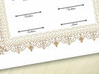 Luxury Nikkah Certificate in Pdf, Nikkah Contract Template, Traditional Islamic Wedding Agreement, Digital Download. NN195