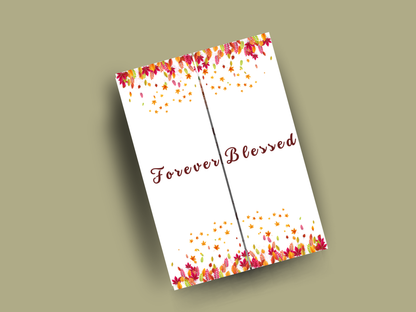 Editable Gatefold Wedding Invitation Template | Floral Wedding Itinerary & Details Card | Elegant Canva Invitation | Printable Wedding Suite. WI183