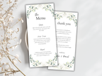 Wedding Invitation Bundle, RSVP, Thank You Card, Table Card, Menu Card, Reception Card, Details Card. WI248