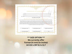 Conversion Certificate, Muslim Conversion Certificate, Shahada Certificate, Convert Certificate, Editable, Printable, Instant Download. CC2