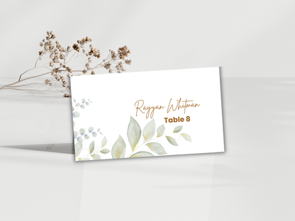 Wedding Invitation Bundle, RSVP, Thank You Card, Table Card, Menu Card, Reception Card, Details Card. WI240