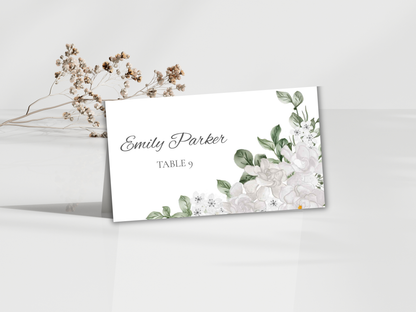 Wedding Invitation Bundle, RSVP, Thank You Card, Table Card, Menu Card, Reception Card, Details Card. WI244