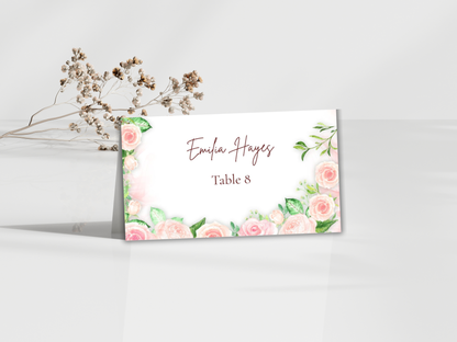 Wedding Invitation Bundle, RSVP, Thank You Card, Table Card, Menu Card, Reception Card, Details Card. WI262