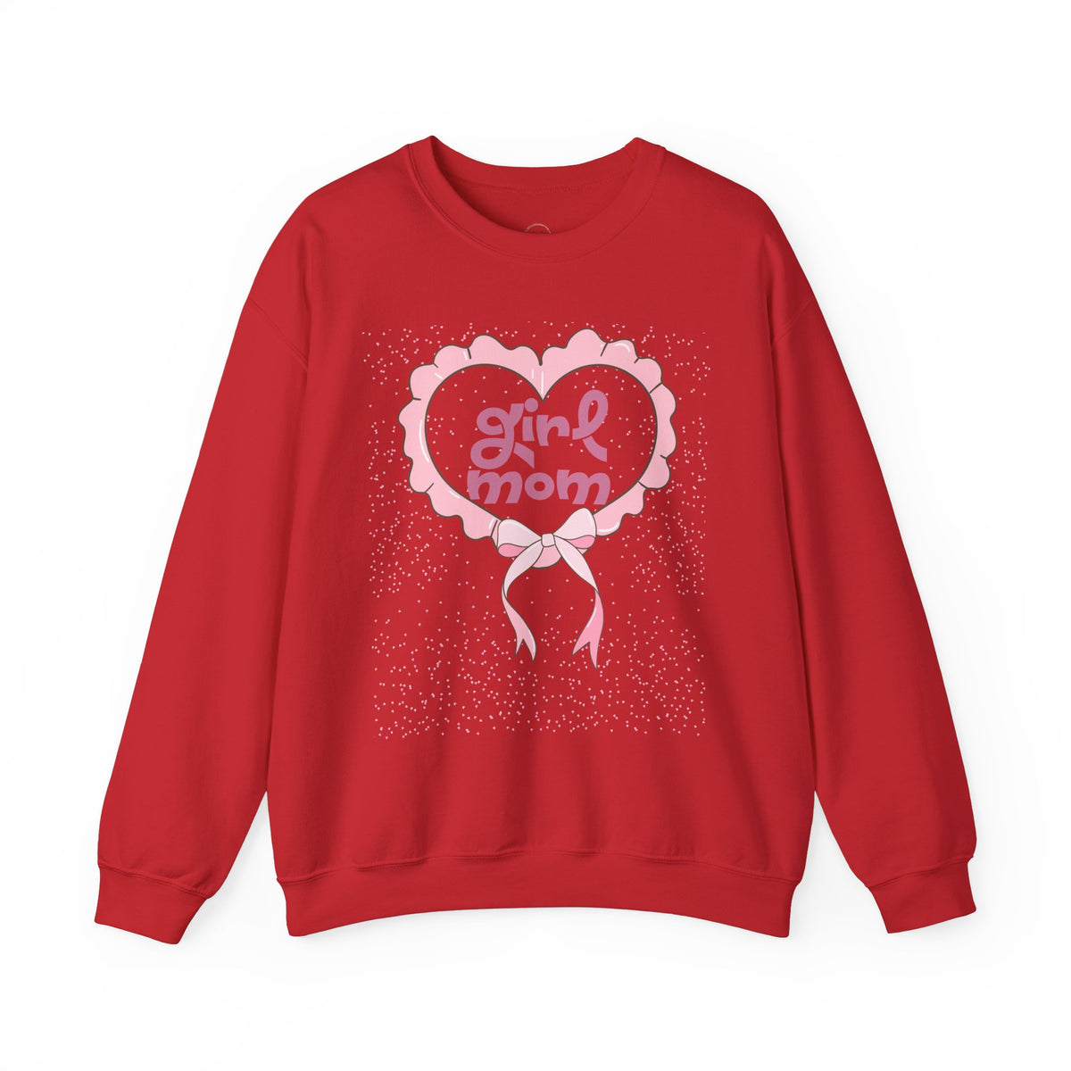 Girl Mom Sweatshirt, Motherhood Gift, Mom Life Apparel, Crewneck Jumper,