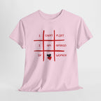 I Can't Flirt I Am Afraid of Women Tee - Funny Tic-Tac-Toe Graphic T-Shirt