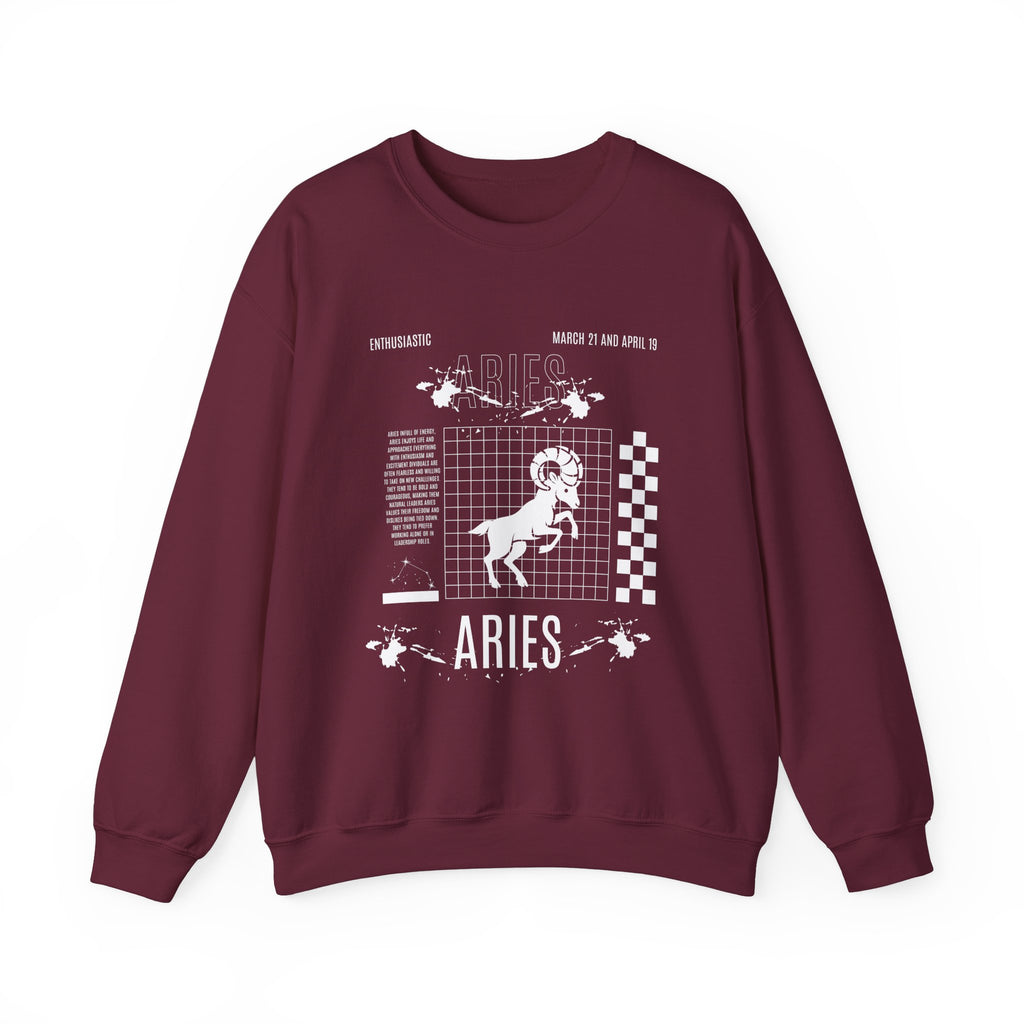 Aries Unisex Heavy Blend™ Crewneck Sweatshirt