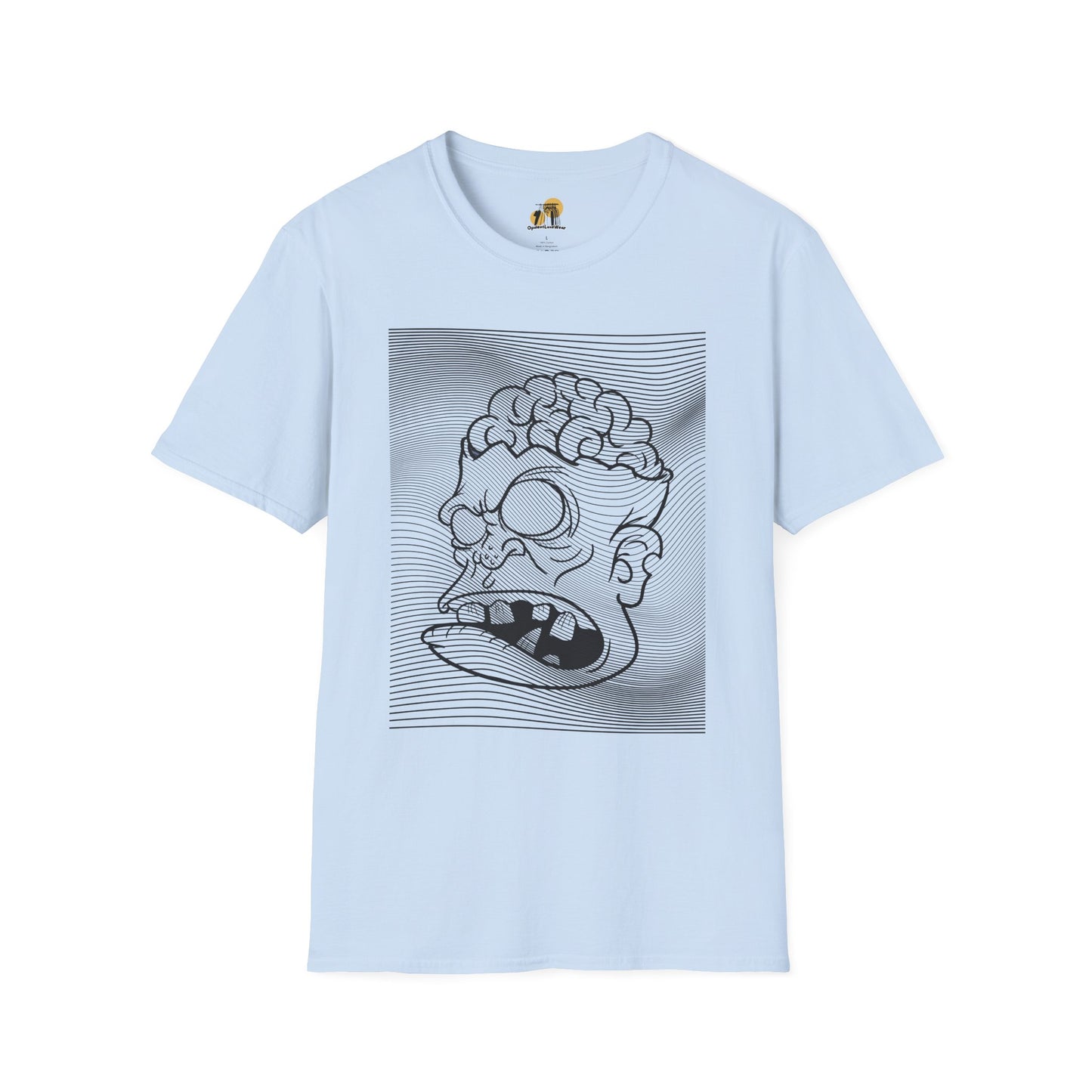 Edgy Graphic T-Shirt for Casual Wear, Funny Humor Design, Great for Gifts & Parties - Unisex Softstyle Tee, Halloween Shirt