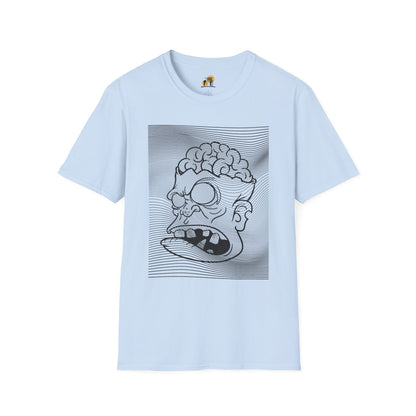 Edgy Graphic T-Shirt for Casual Wear, Funny Humor Design, Great for Gifts & Parties - Unisex Softstyle Tee, Halloween Shirt