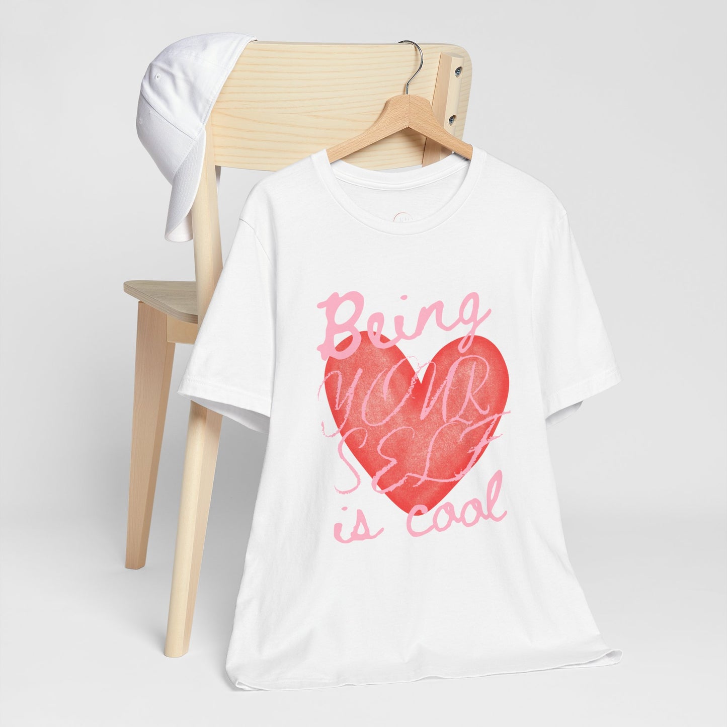 Being Yourself Is Cool Heart Tee