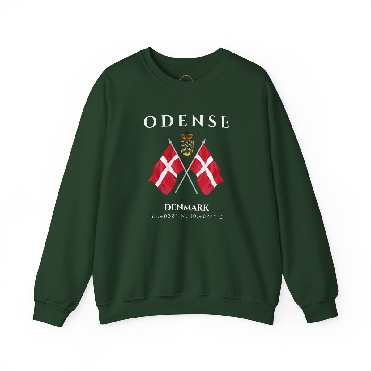 Odense Sweatshirt, Unisex Sweater, Scandinavian, Denmark, gift, Nordic Style, Odense Denmark,