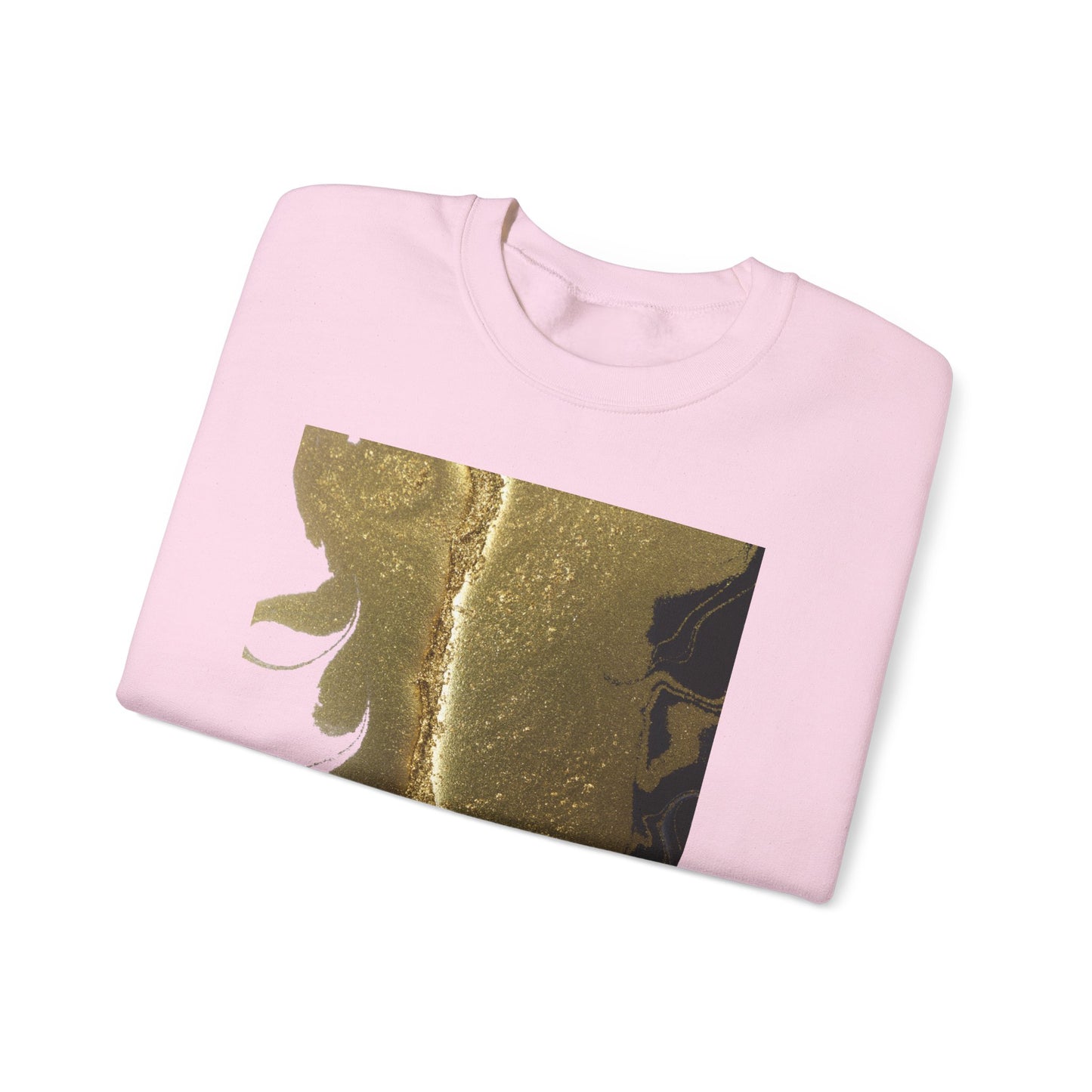 Gold Leaf Graphic Crewneck Sweatshirt | Cozy Fall/Winter Style Gift