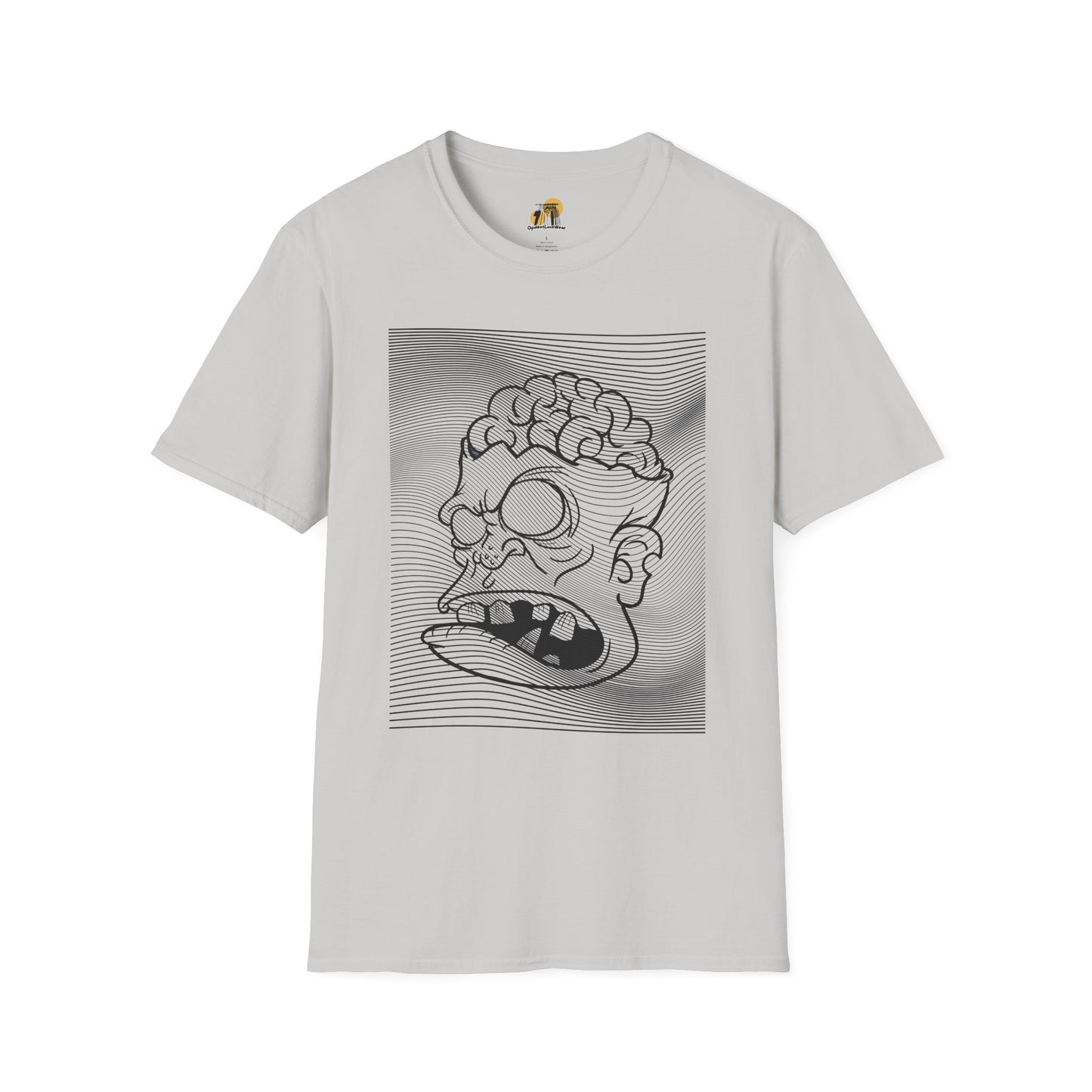 Edgy Graphic T-Shirt for Casual Wear, Funny Humor Design, Great for Gifts & Parties - Unisex Softstyle Tee, Halloween Shirt