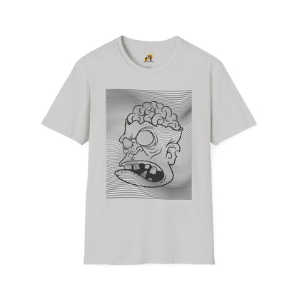 Edgy Graphic T-Shirt for Casual Wear, Funny Humor Design, Great for Gifts & Parties - Unisex Softstyle Tee, Halloween Shirt