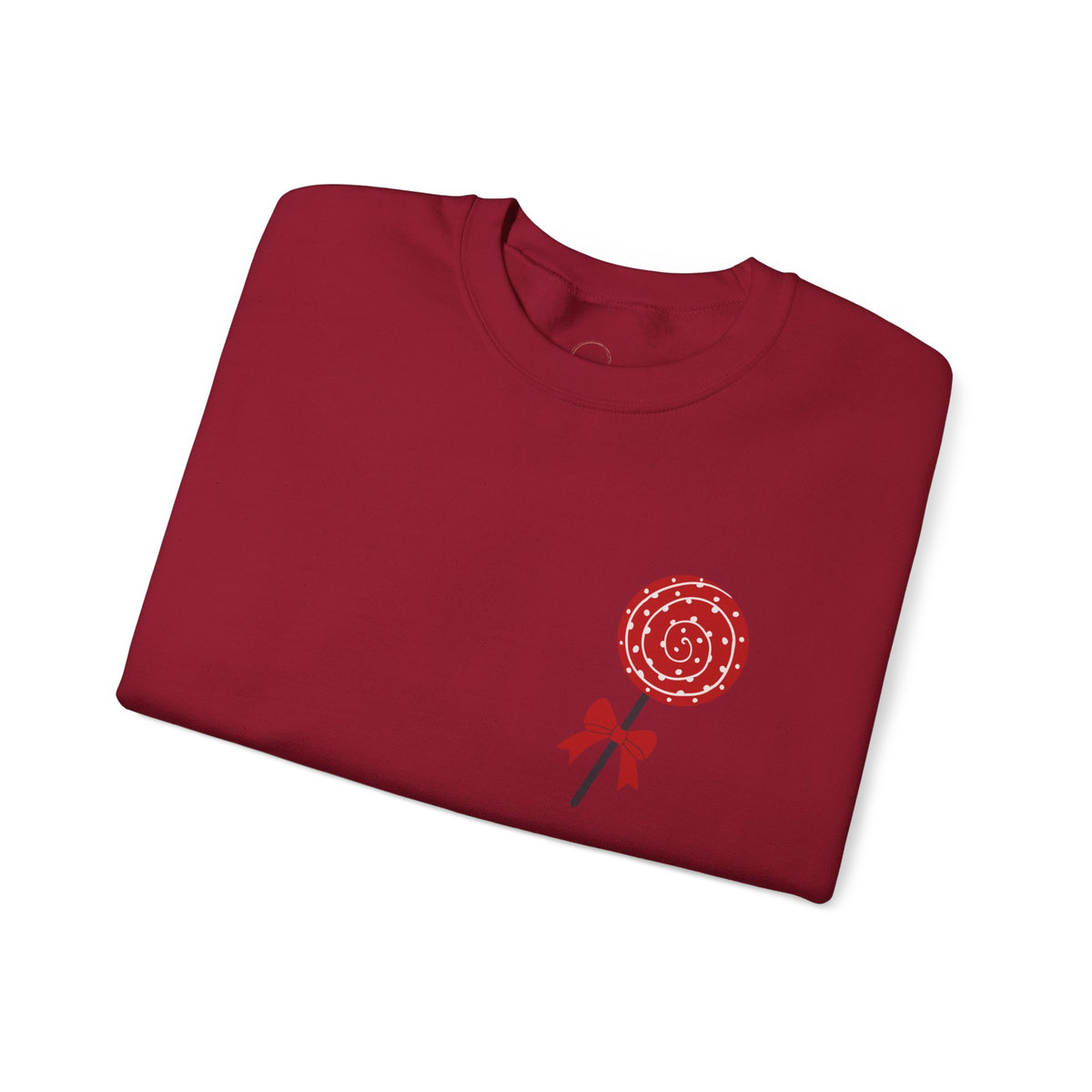 Valentine's Day Sweet Candy Sweatshirt, Pink Red Cute Unisex Crewneck Jumper,