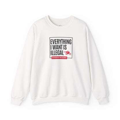 Crewneck Sweatshirt, Funny Sweatshirt