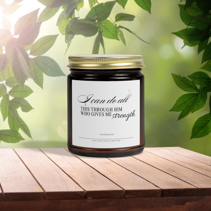 Scented Candles, Coconut Apricot Wax (4oz, 9oz)