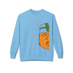 Cozy Crewneck Sweatshirt, Unique Gift for Art Lovers, Unisex Fall Fashion Essential, Softstyle Fleece Pullover, Everyday Wear