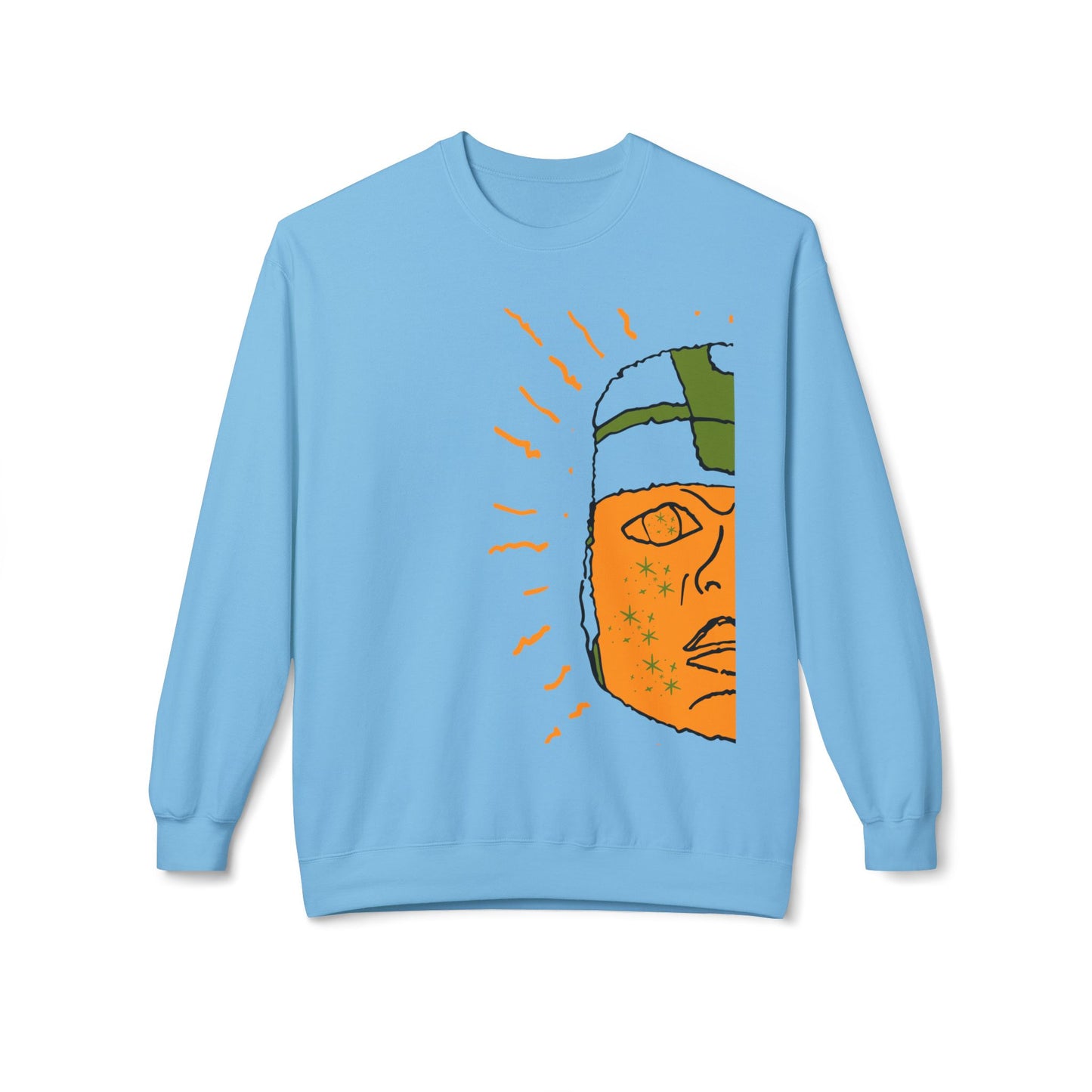 Cozy Crewneck Sweatshirt, Unique Gift for Art Lovers, Unisex Fall Fashion Essential, Softstyle Fleece Pullover, Everyday Wear