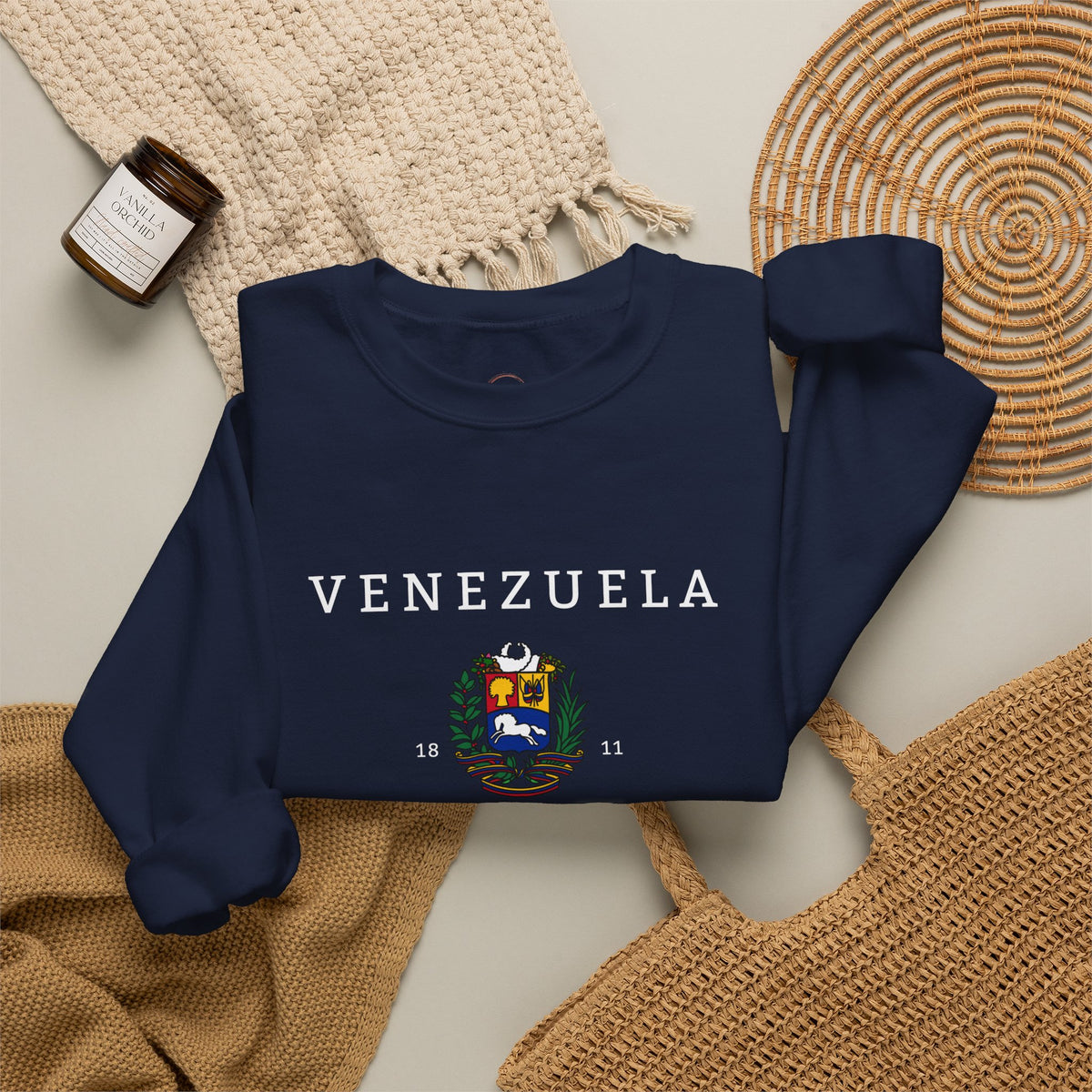 Venezuela Sweatshirt - South American Gift, Unisex Crewneck Jumper
