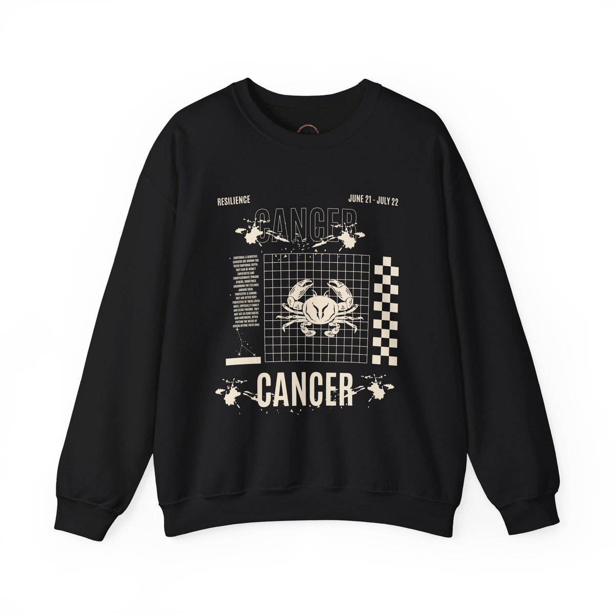 Cancer Zodiac Sweatshirt, Horoscope Unisex Jumper, Astrology Sign Clothing,