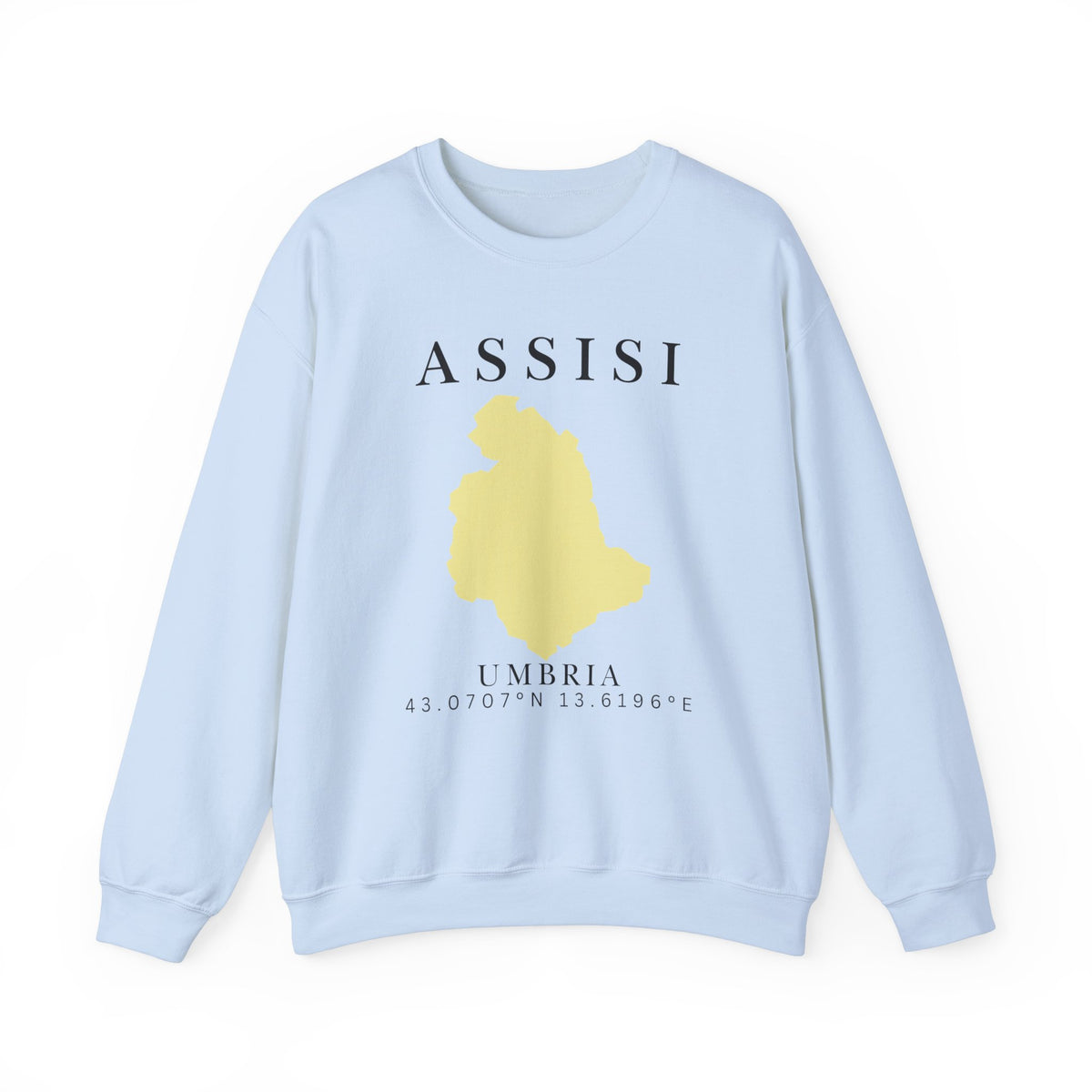 Assisi  Unisex Sweatshirt, Assisi Italy, Assisi Sweater
