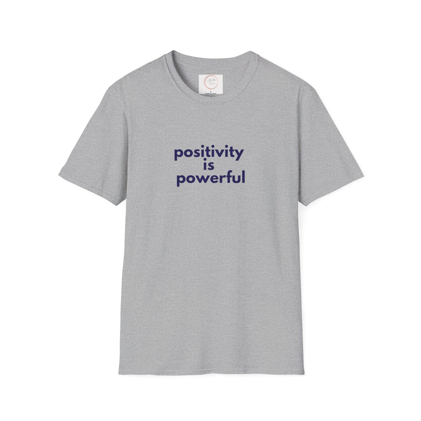 Positivity Is Powerful Tee — Inspirational Graphic T-Shirt