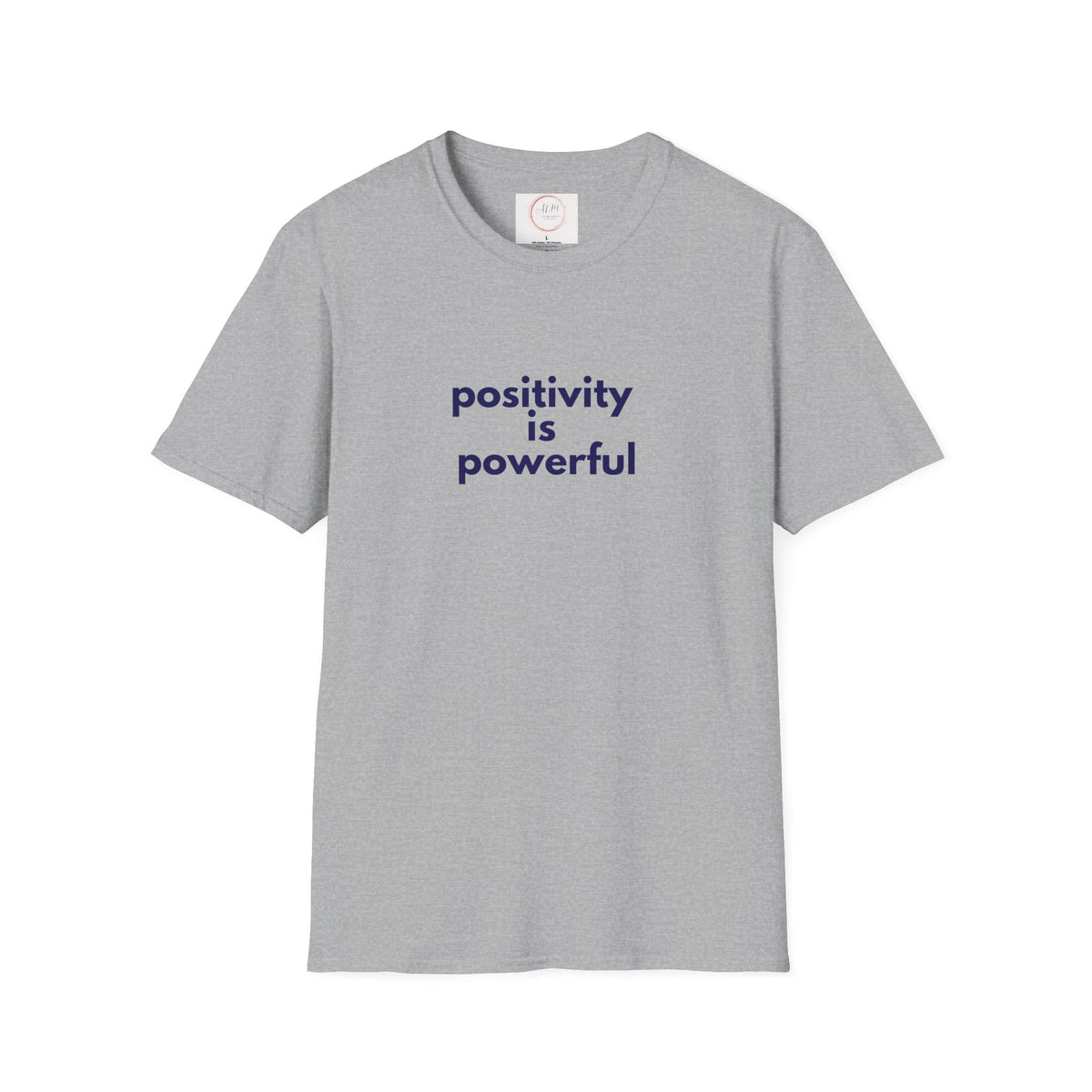 Positivity Is Powerful Tee — Inspirational Graphic T-Shirt