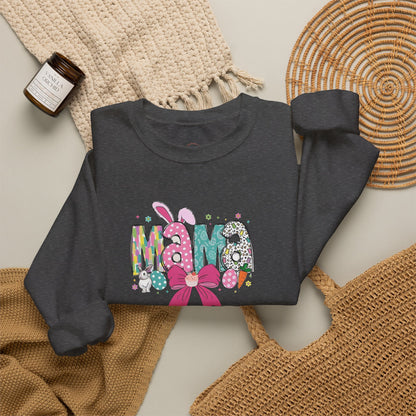 Mama Floral Ribbon Sweatshirt