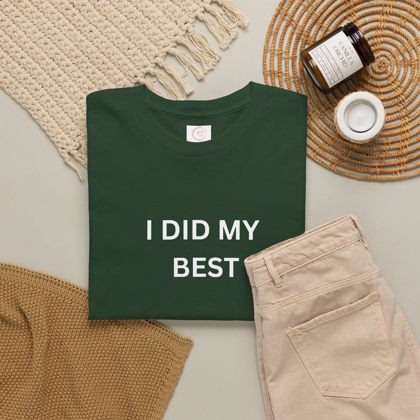 Classic Crewneck Cotton Tee