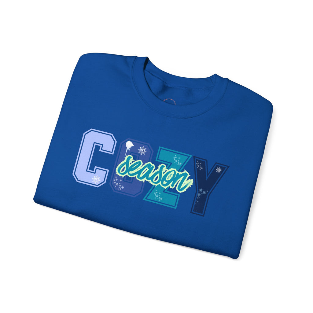 Cozy Season Sweatshirt, Fall Comfort Crewneck Pullover, Autumn Sweater, Unisex