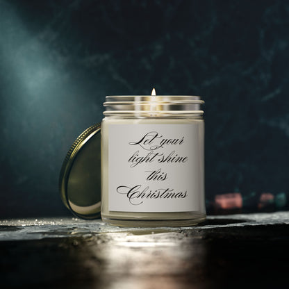 Christmas Gift Scented Candles, Coconut Apricot Wax (4oz, 9oz)