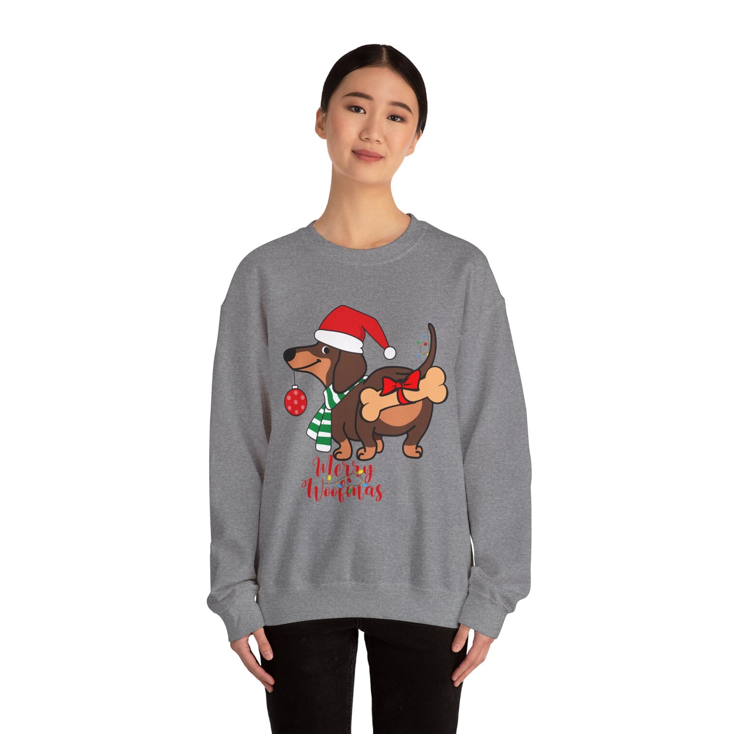 Christmas Dog Crewneck Sweatshirt