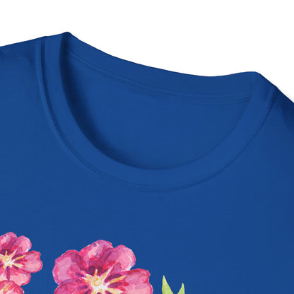 Botanical Bliss T-Shirt - Floral Print Tee