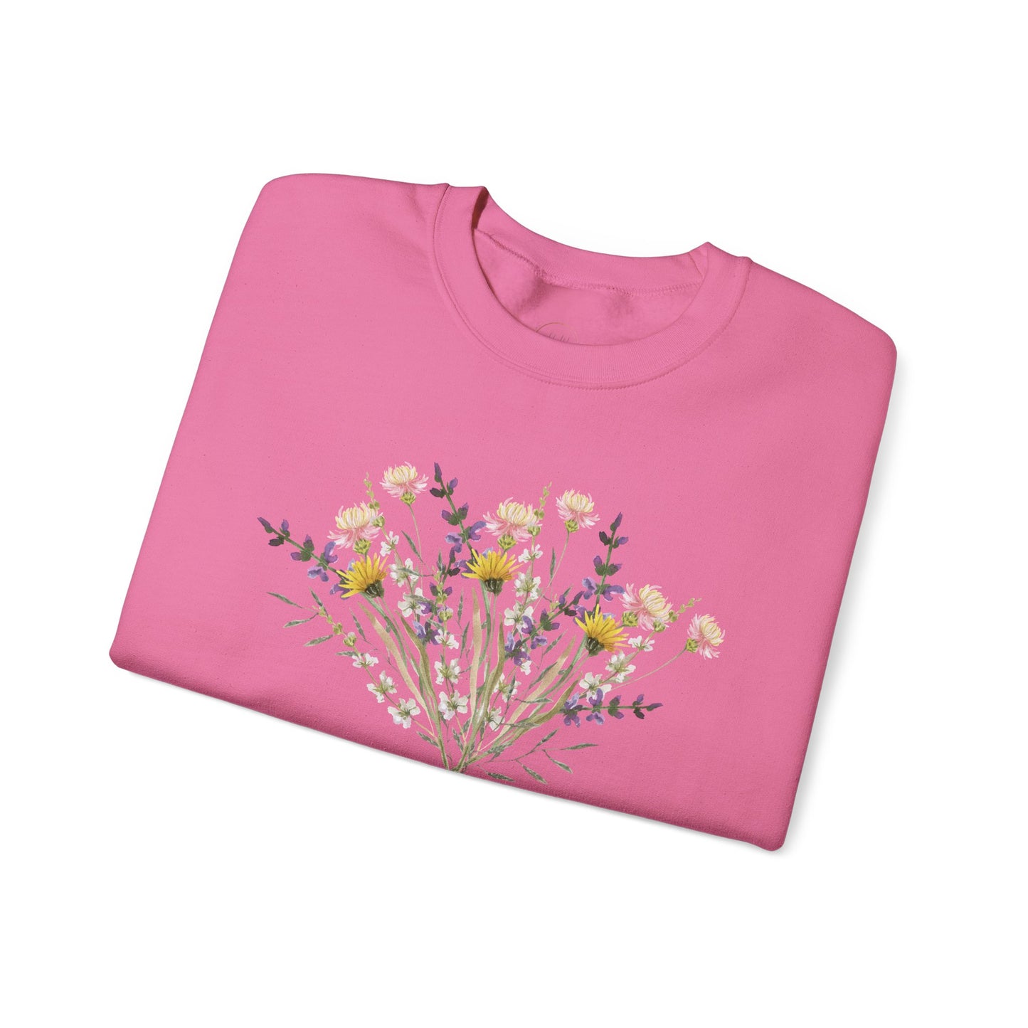 Wild Flowers Unisex Crewneck Sweatshirt