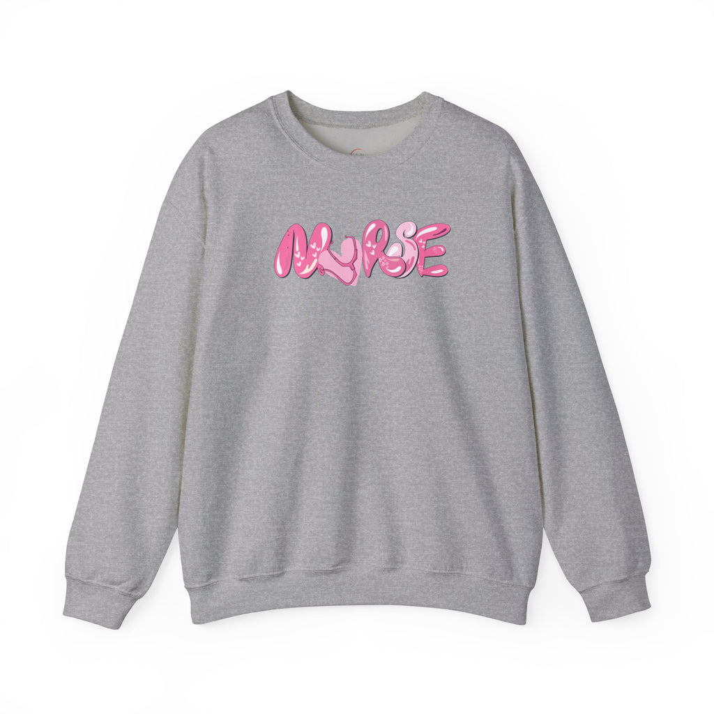 Nurse Heavy Blend Crewneck Sweatshirt - A1 Majestic