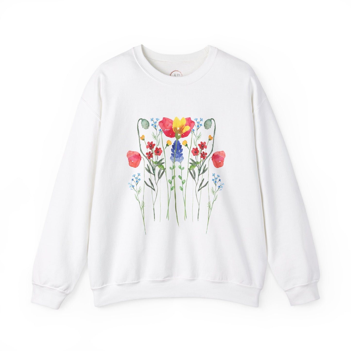 Wild Flowers Unisex Crewneck Sweatshirt