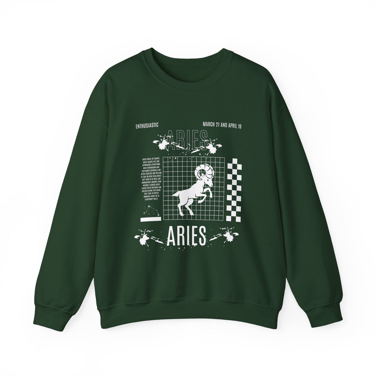 Aries Unisex Heavy Blend™ Crewneck Sweatshirt