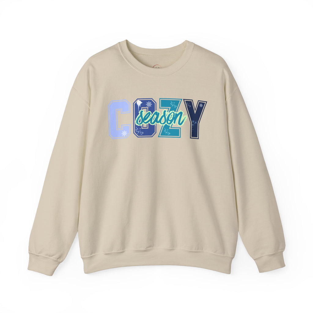 Cozy Season Sweatshirt, Fall Comfort Crewneck Pullover, Autumn Sweater, Unisex