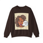 Girl Power Unisex Sweatshirt, Empowering Crewneck Jumper, Inspirational Women's