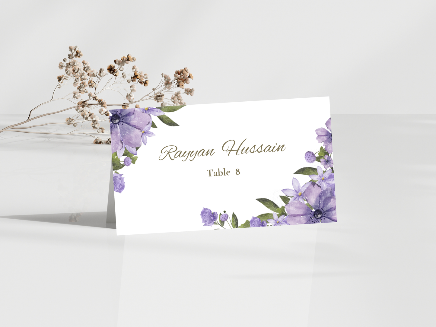 Wedding Invitation Bundle, RSVP, Thank You Card, Table Card, Menu Card, Reception Card, Details Card. WI246