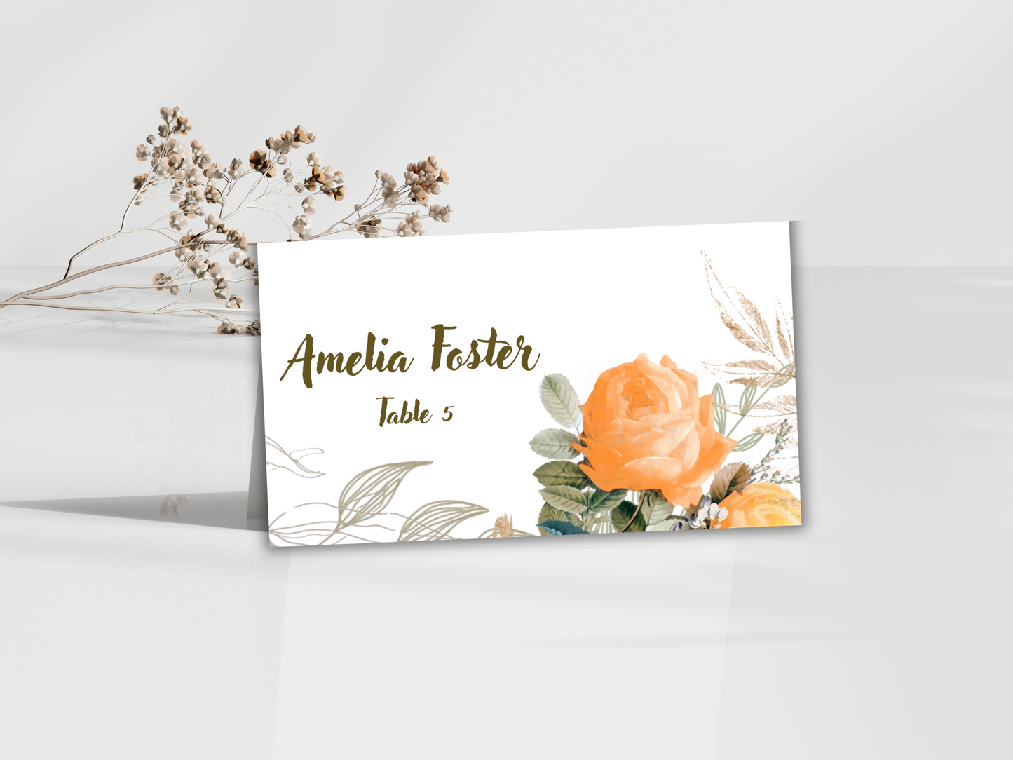 Wedding Invitation Bundle, RSVP, Thank You Card, Table Card, Menu Card, Reception Card, Details Card. WI250