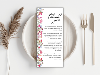 Botanical Wedding Invitation Suite, (Digital Download) MTC377