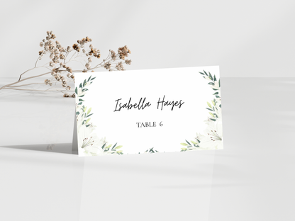 Wedding Invitation Bundle, RSVP, Thank You Card, Table Card, Menu Card, Reception Card, Details Card. WI248