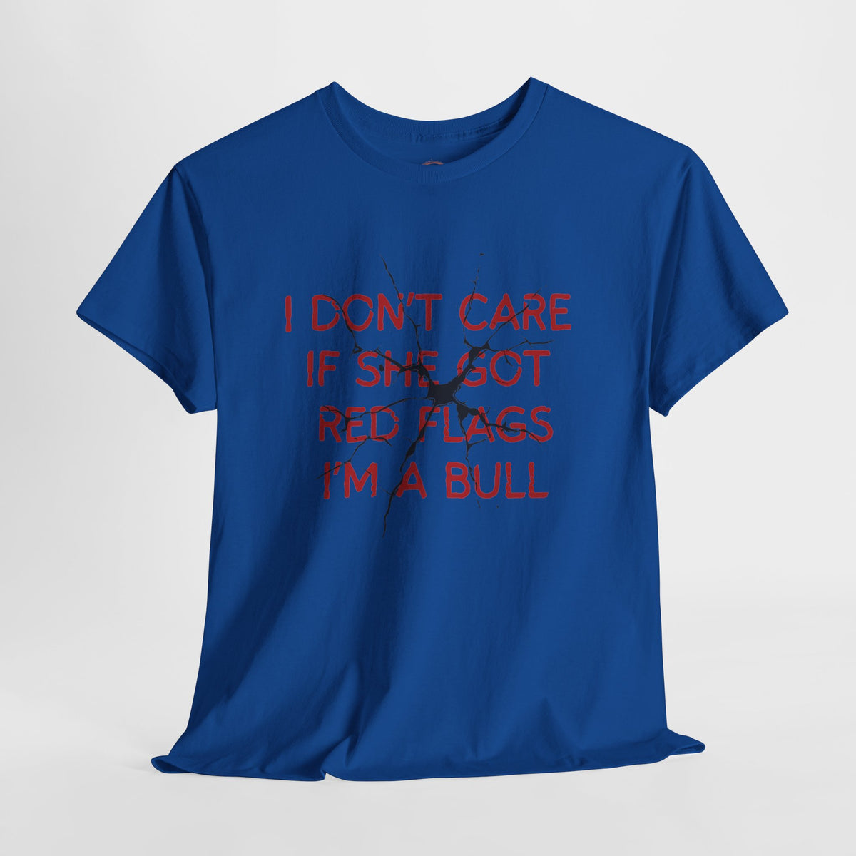 I don't care red flags t shirt men