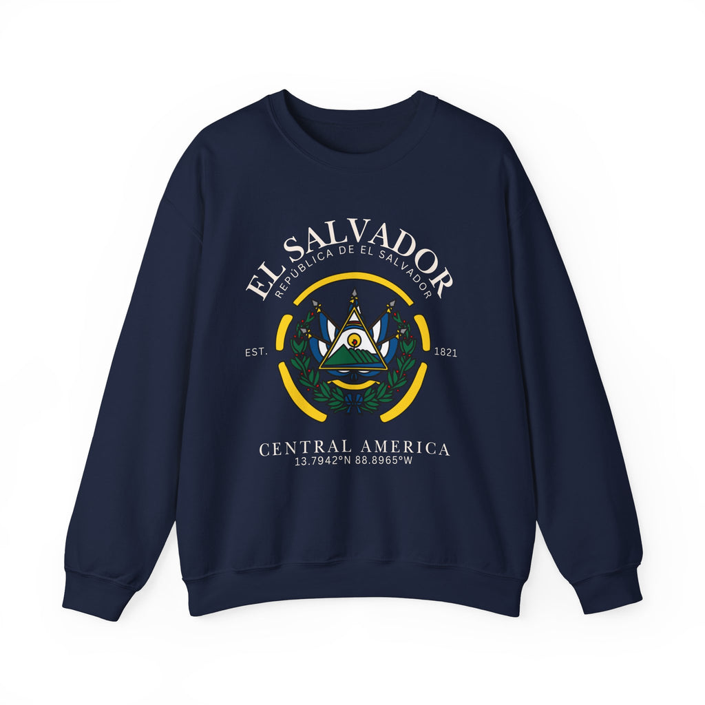 El Salvador Sweatshirt, El Salvador Flag Shirt, Central America,